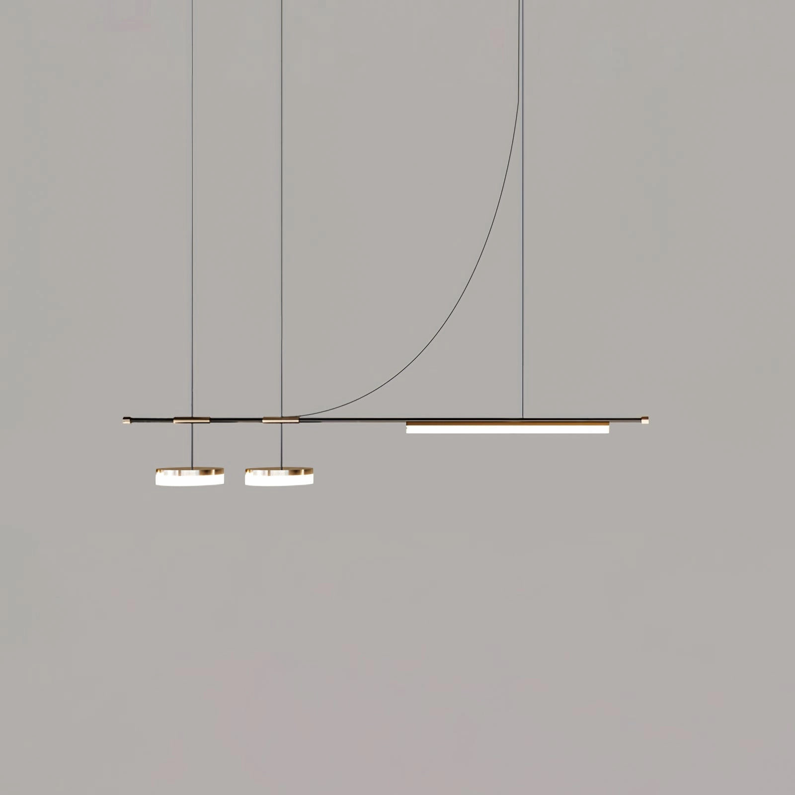Arc Horizon Island Pendant Light