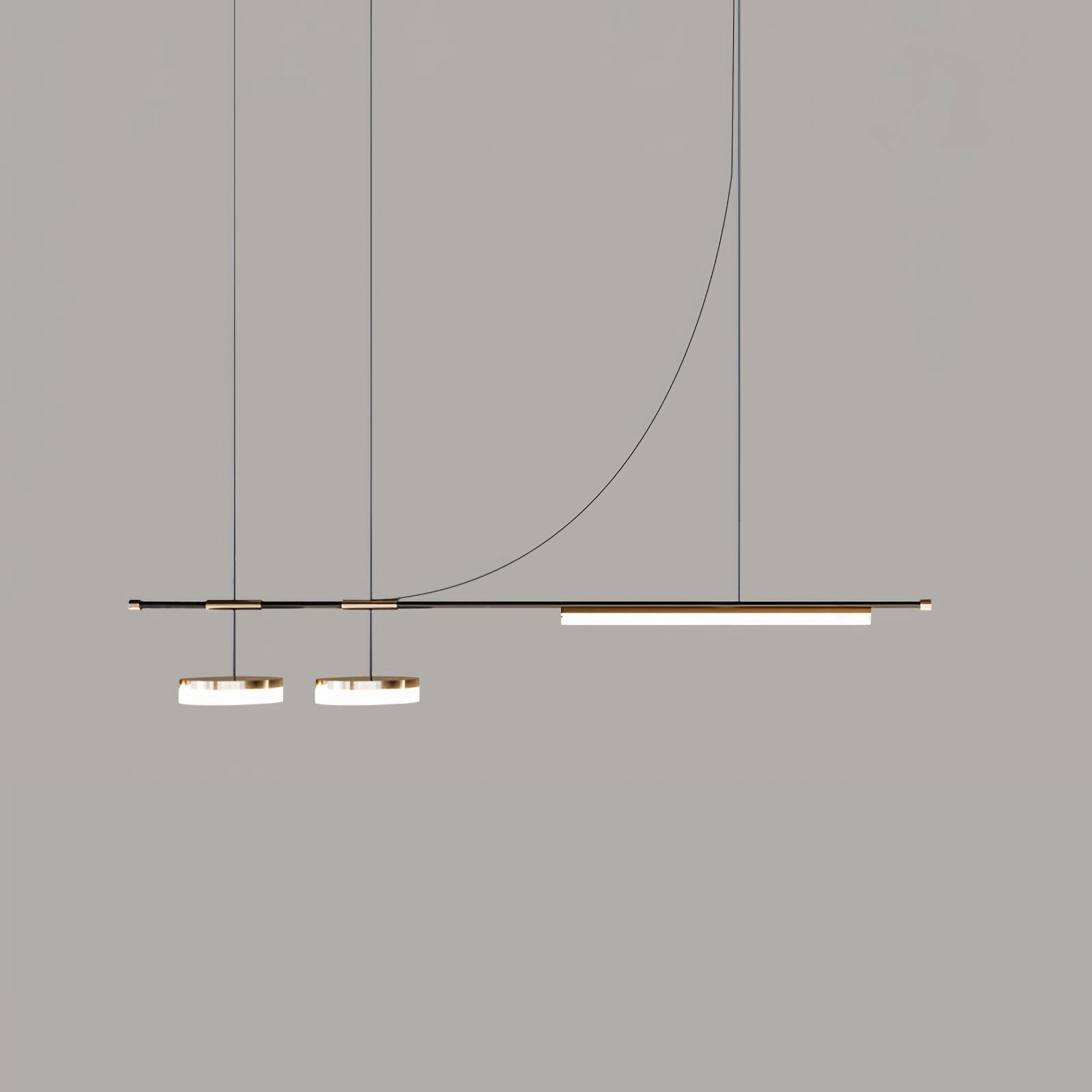 Arc Horizon Island Pendant Light