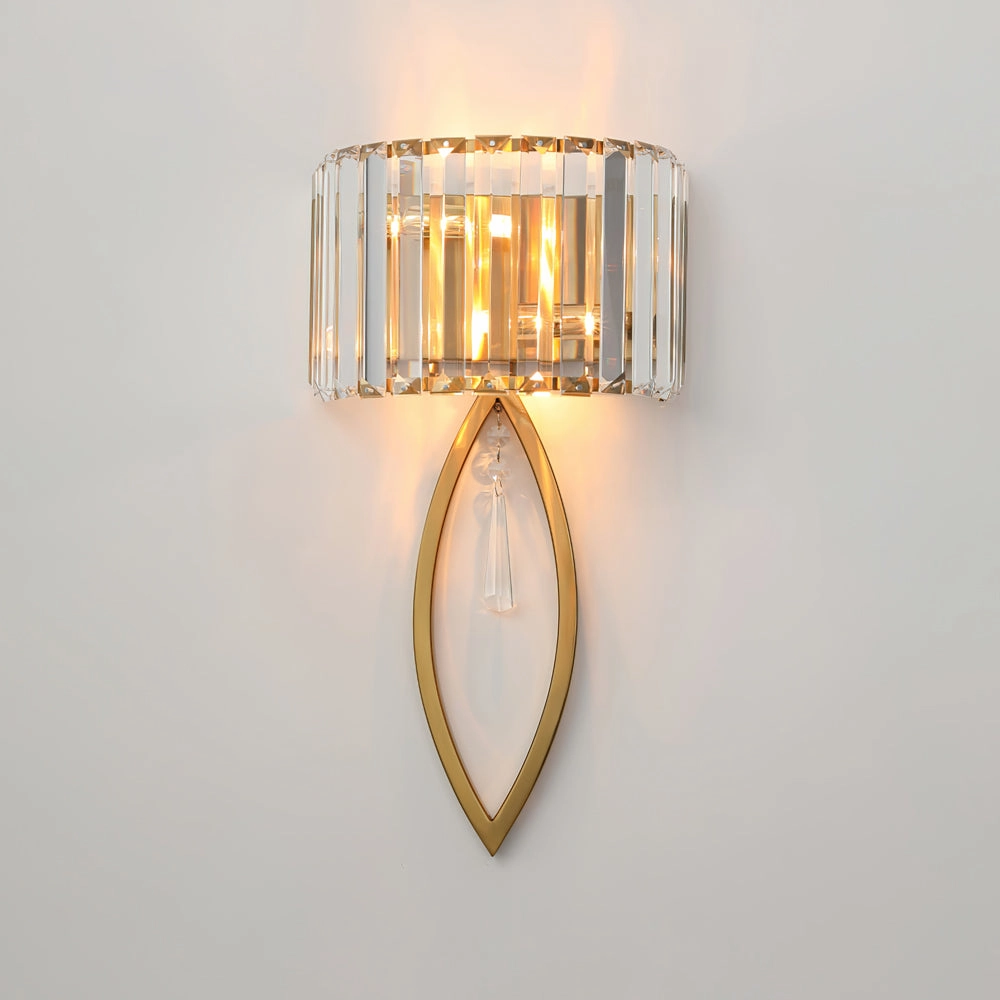 Arc Prismatic Crystal Wall Lamp