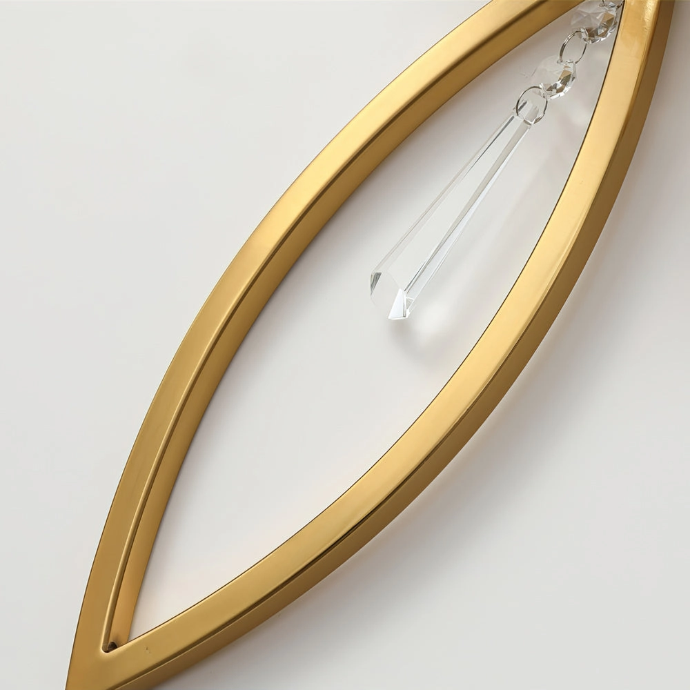 Arc Prismatic Crystal Wall Lamp