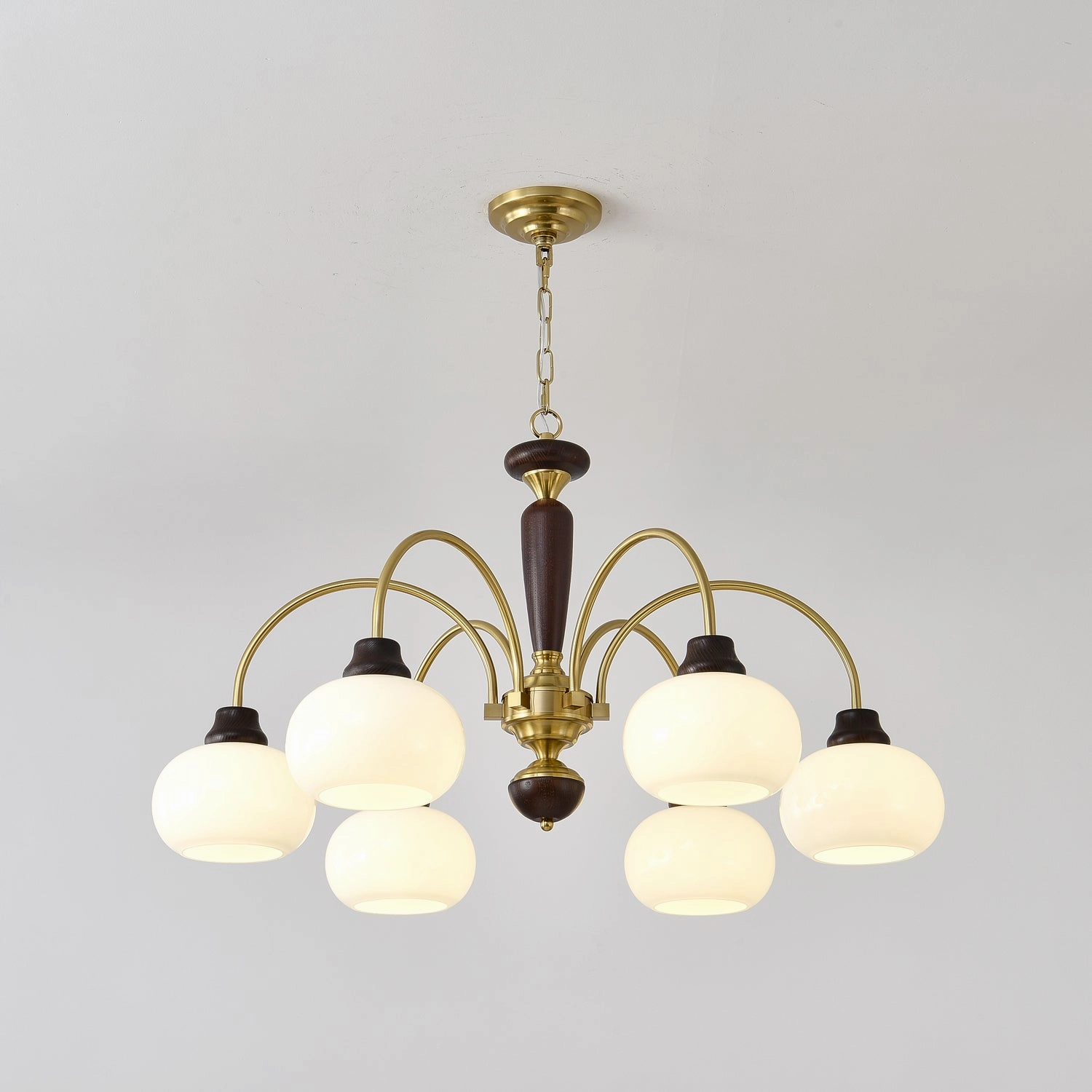 Arched Globe Chandelier