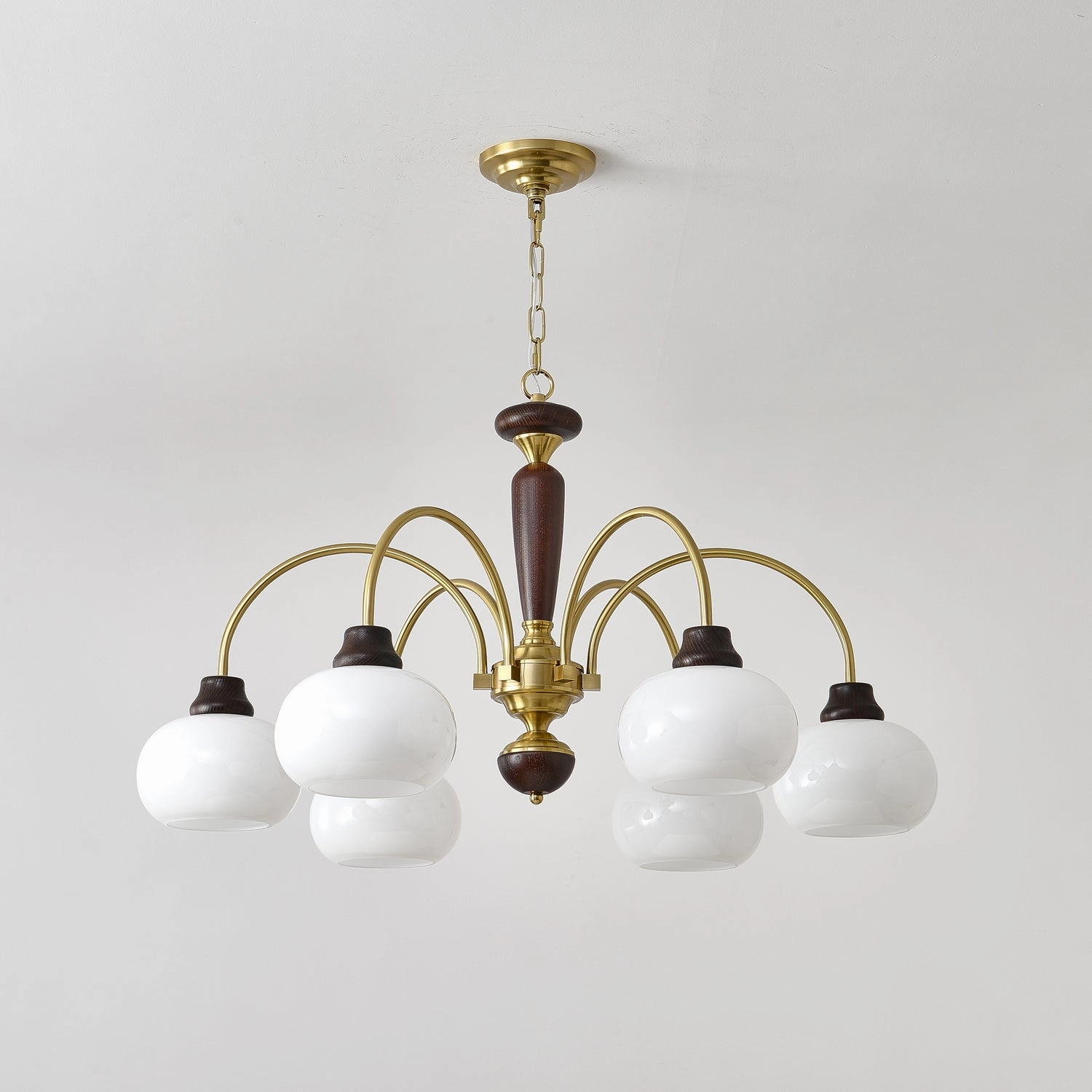 Arched Globe Chandelier