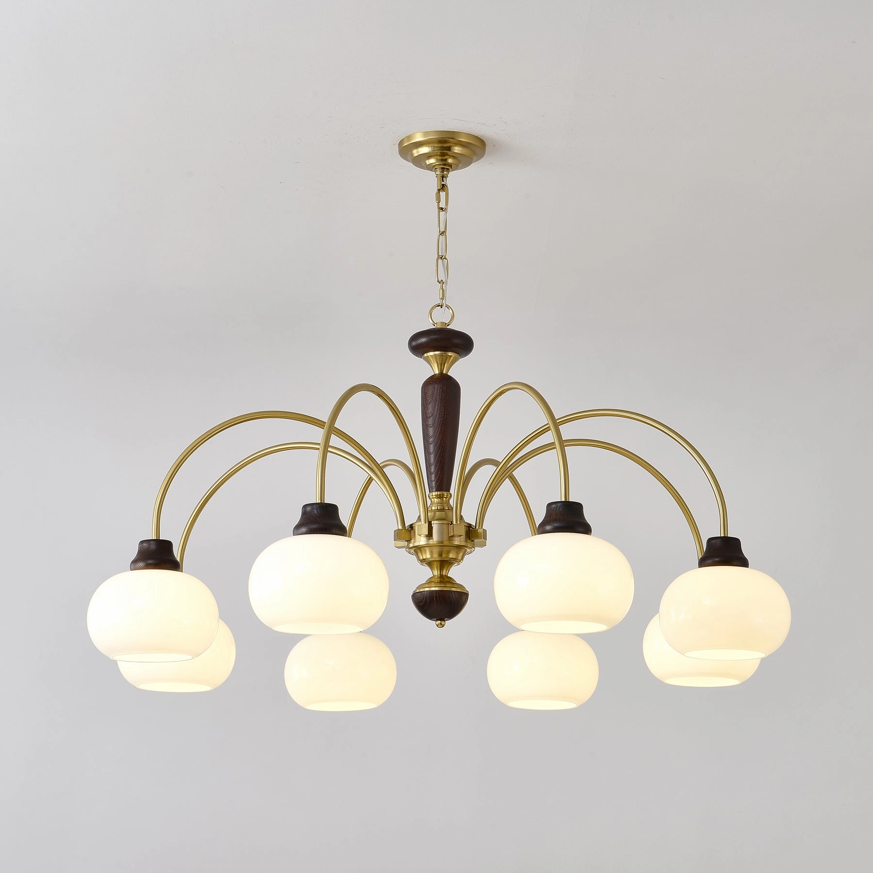 Arched Globe Chandelier