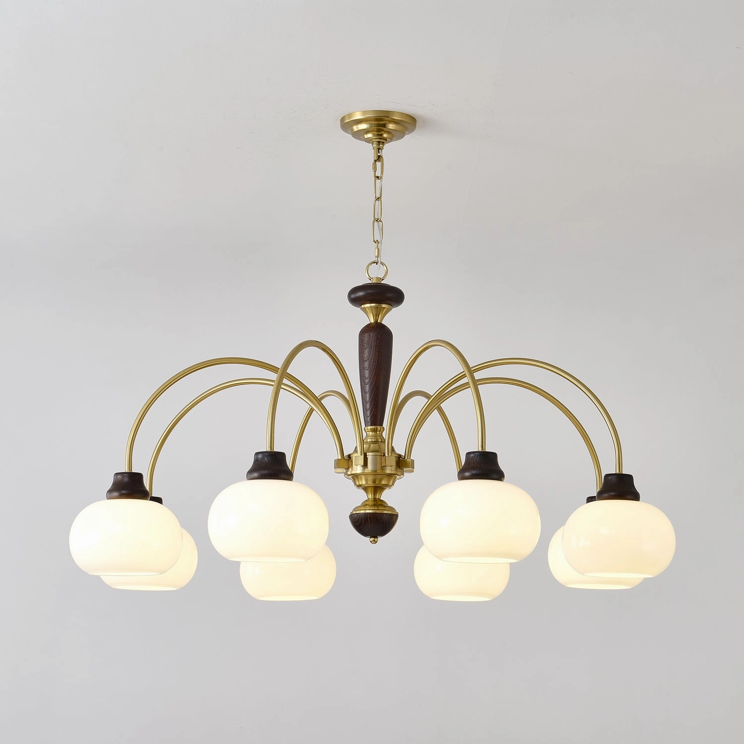 Arched Globe Chandelier