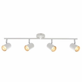 Arezzo 4 Light White Bar SpotLight 7W ambient ceiling fixture