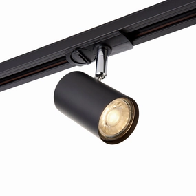 Arezzo Black Track Spotlight 7W weatherproof garden light