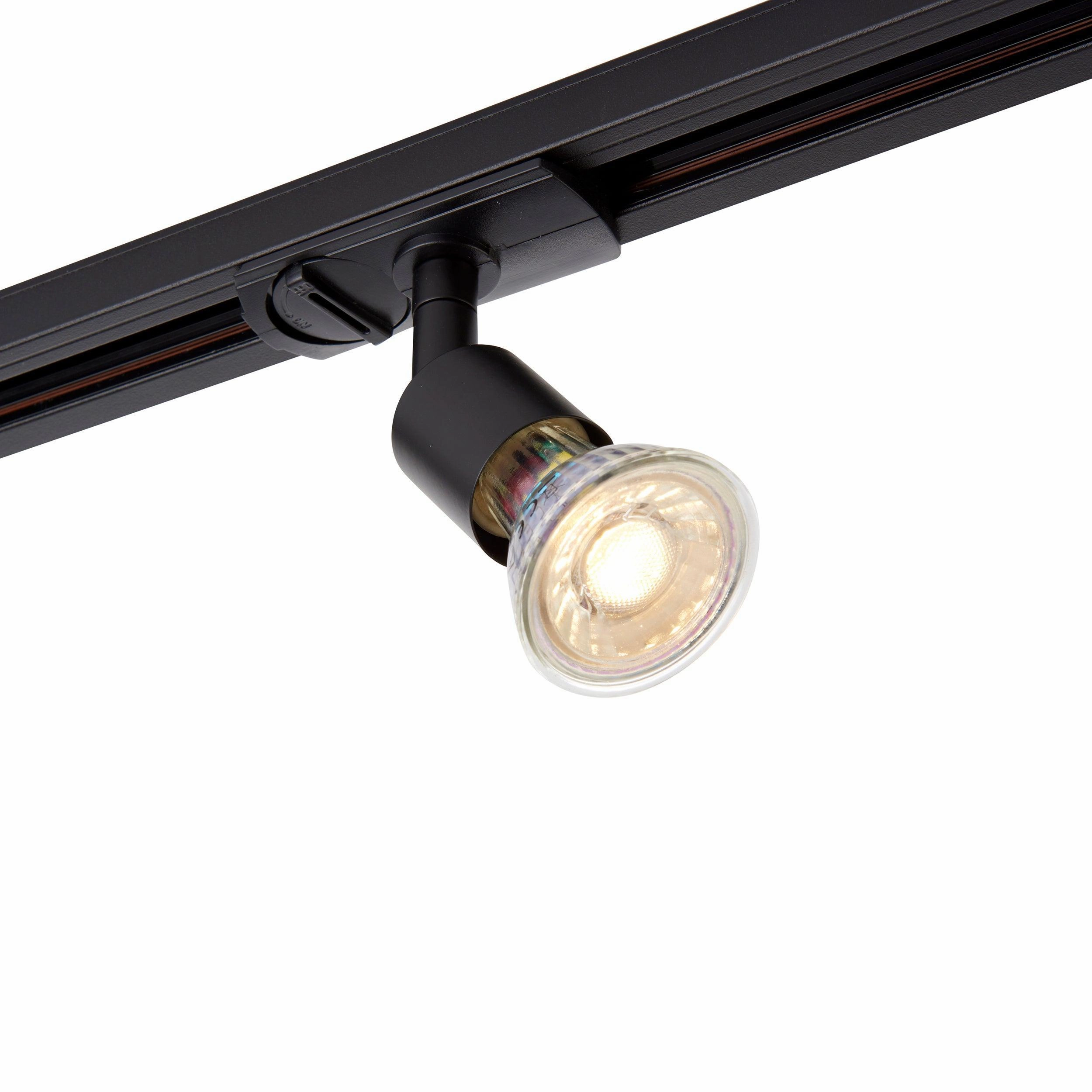 Arezzo Mini Black Track Spotlight 35W weatherproof garden light