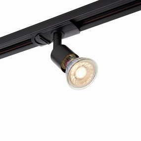 Arezzo Mini Black Track Spotlight 35W weatherproof garden light