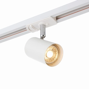 Arezzo White Track Spotlight 7W weatherproof garden light
