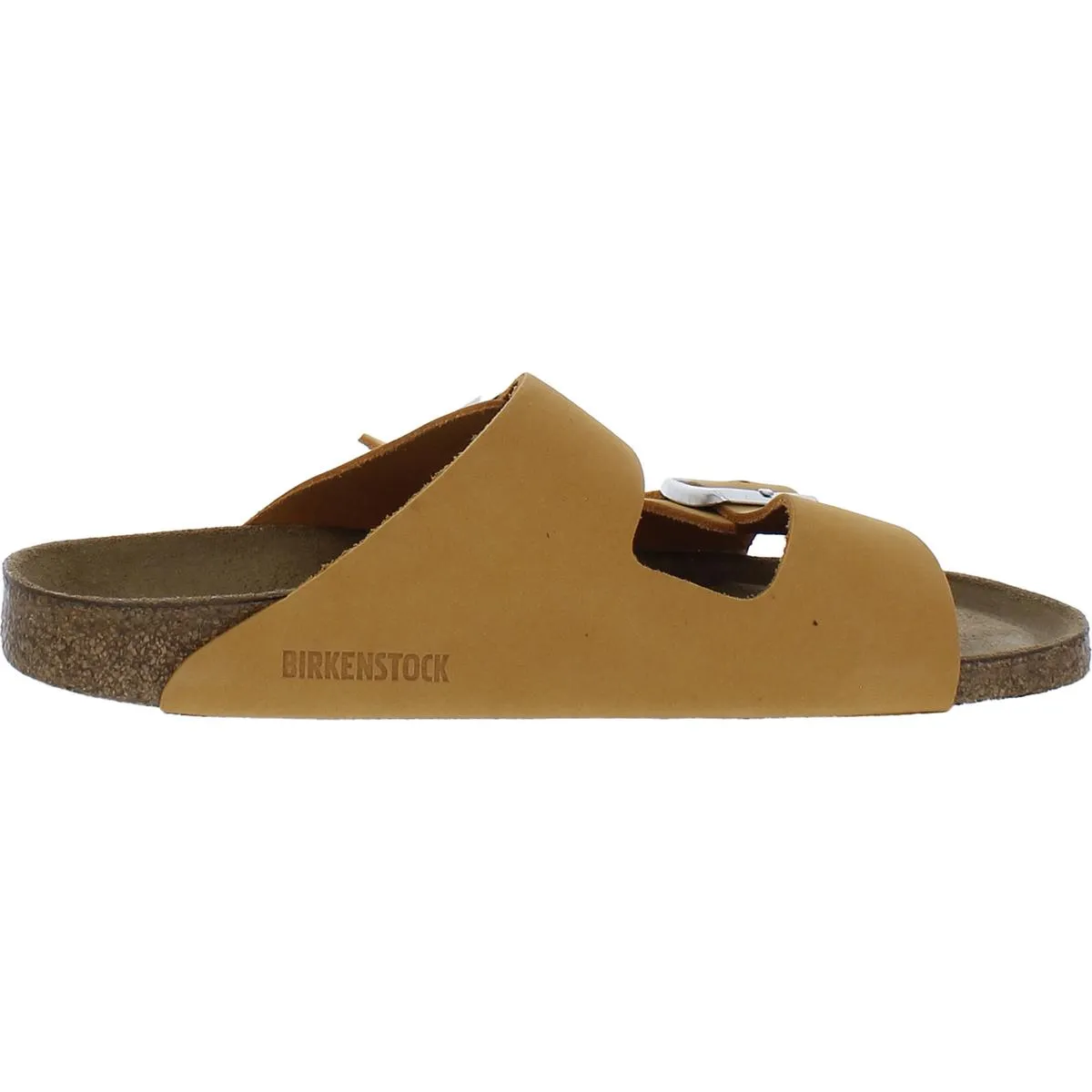 Arizona BS Womens Nubuck Leather Slip On Slide Sandals
