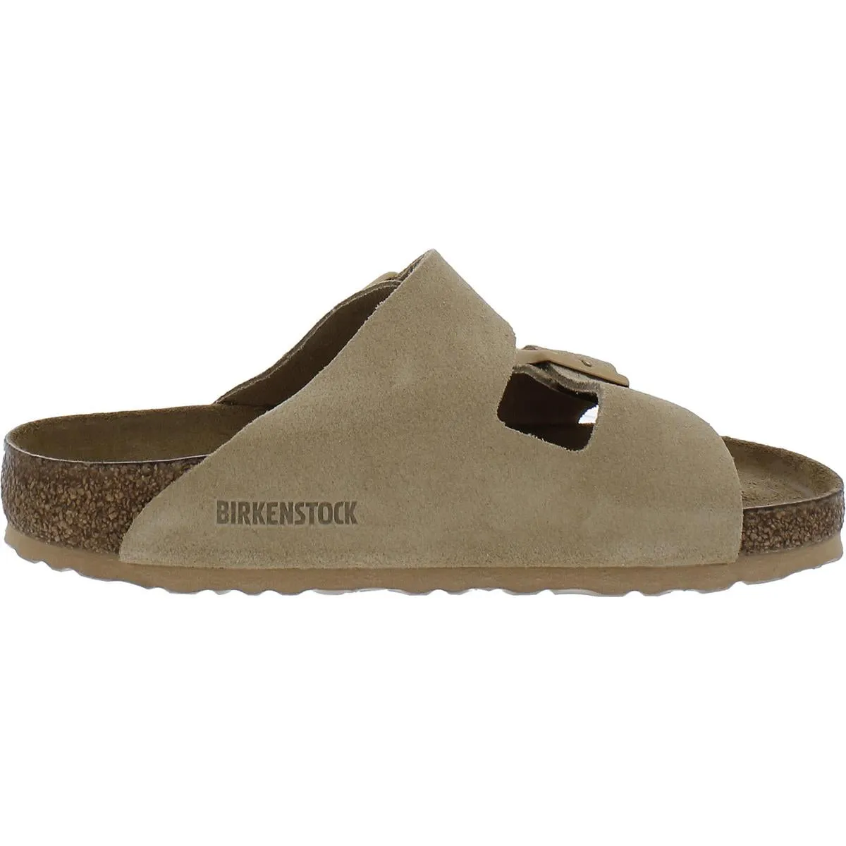 Arizona BS Womens Suede Buckle Slide Sandals