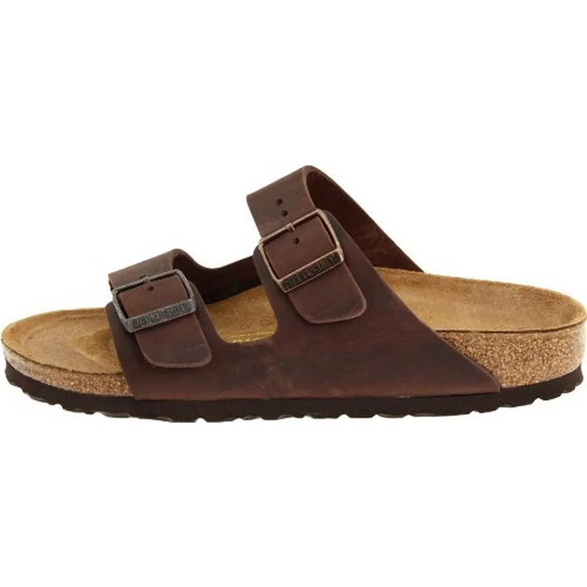 Arizona Leather Slip On Slide Sandals