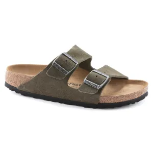 Arizona Narrow Sandal In Thyme Suede