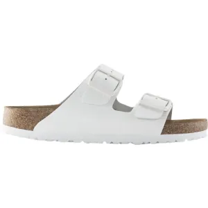 Arizona Narrow Sandal In White Leather