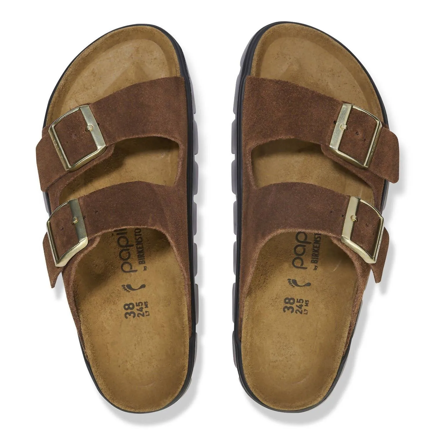 Arizona Platform - Unisex In Dark Tea/black