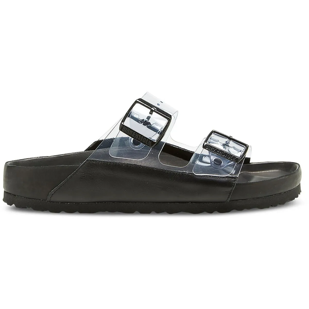 ARIZONA PVC Womens Round toe Buckles Slide Sandals