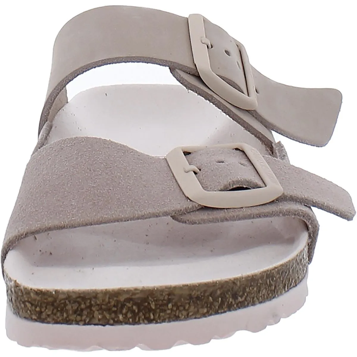 Arizona Split Womens Suede Cork Slide Sandals