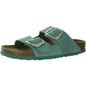 Arizona Womens Leather Slip On Footbed Sandals