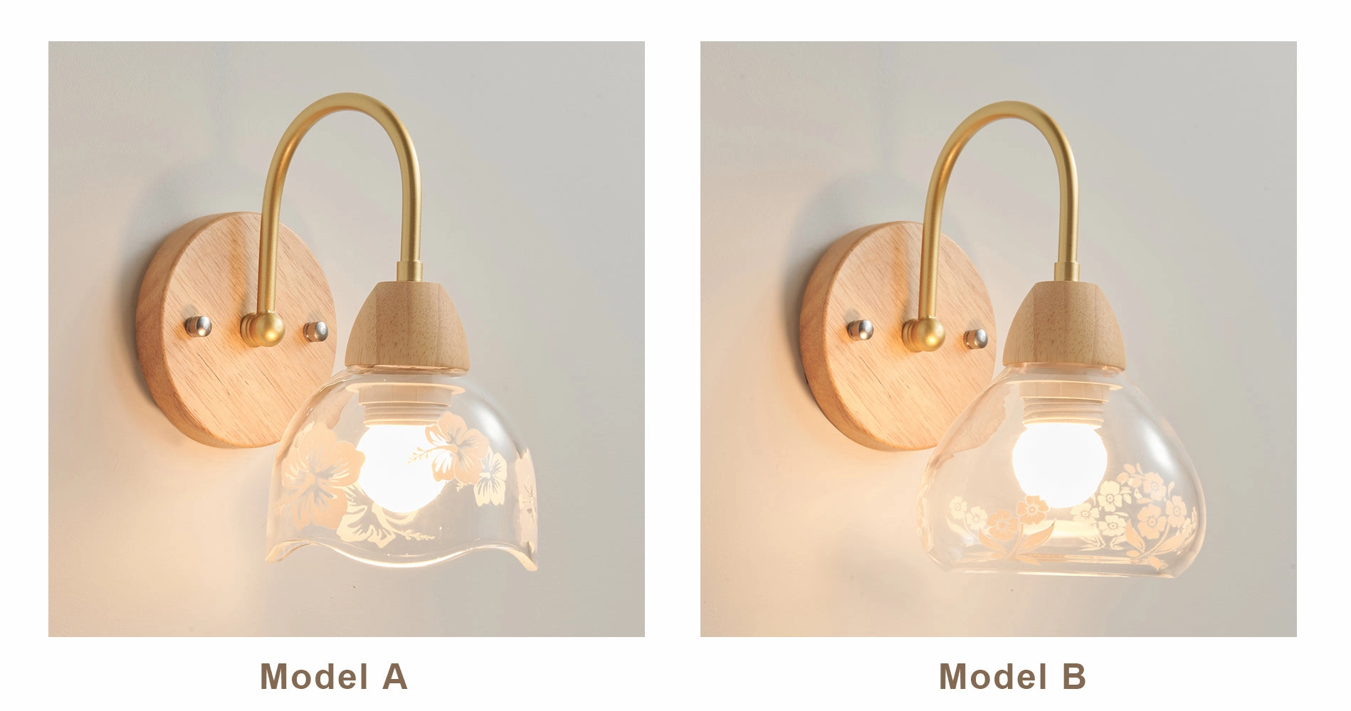 Armed Wall Lamp