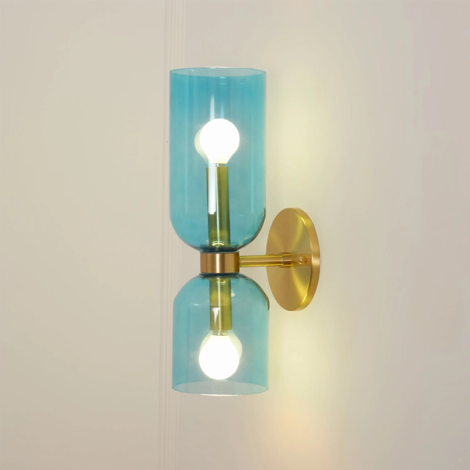 Art Blown Glass Wall Lamp