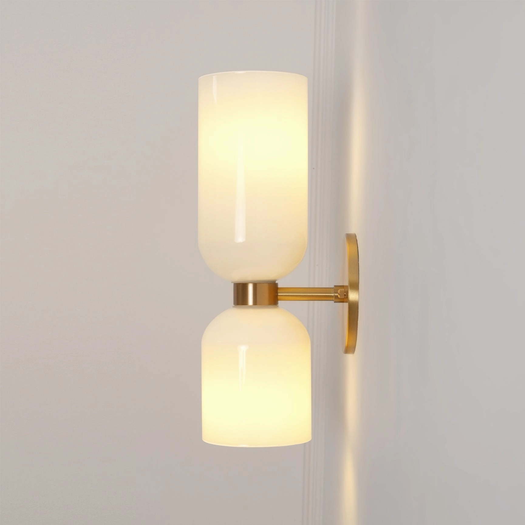 Art Blown Glass Wall Lamp