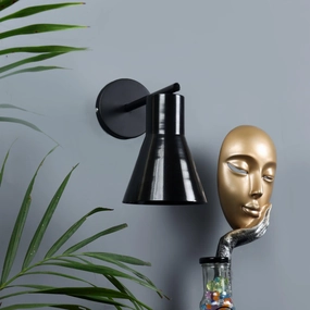 Art Deco Black Metal Wall Light By SS Lightings decorative ceiling fixture