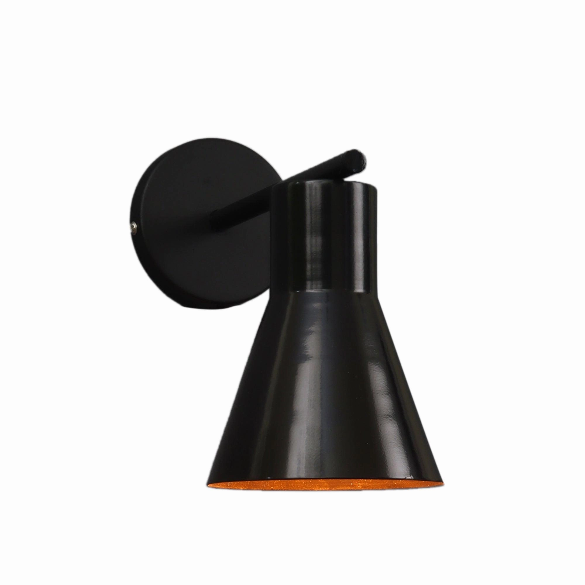 Art Deco Black Metal Wall Light By SS Lightings