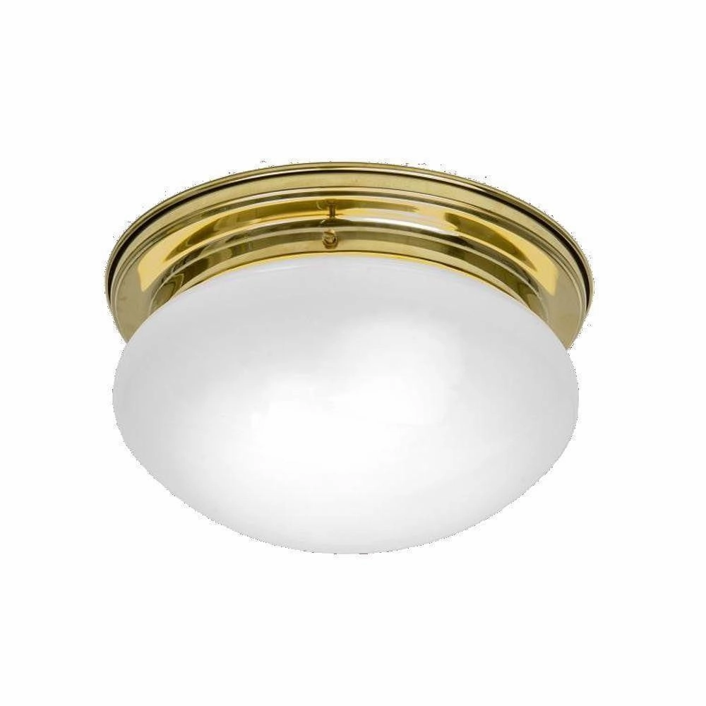Art Deco Bowl Flush Ceiling Light Kansa  BOWL6398 white ceiling lamp