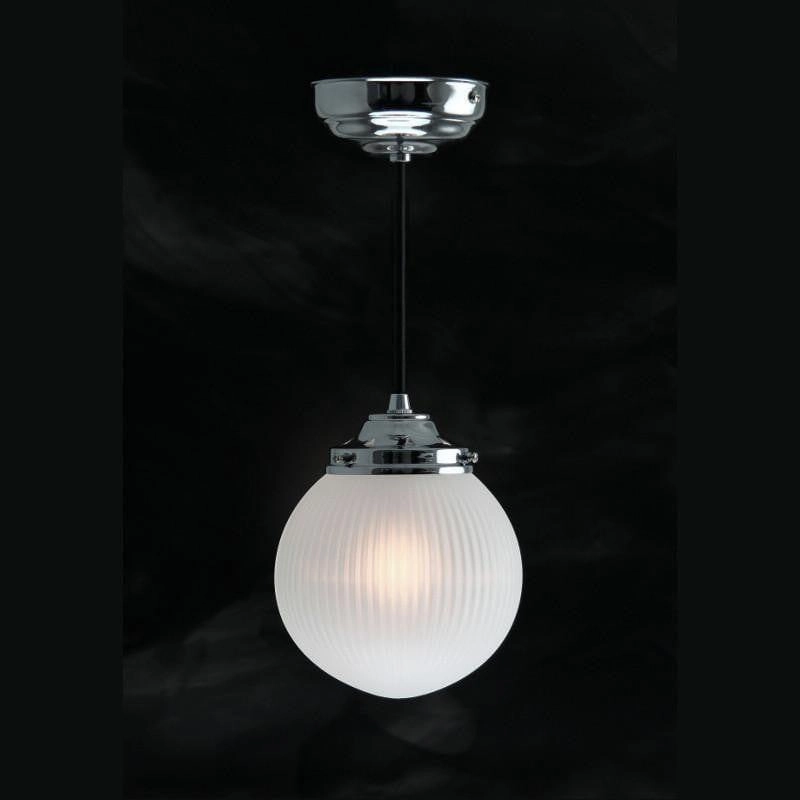 Art Deco Globe Ceiling Light Kansa  PRISM427 soft glow ceiling light