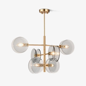 Arteriors Norwich Chandelier minimalist reading light