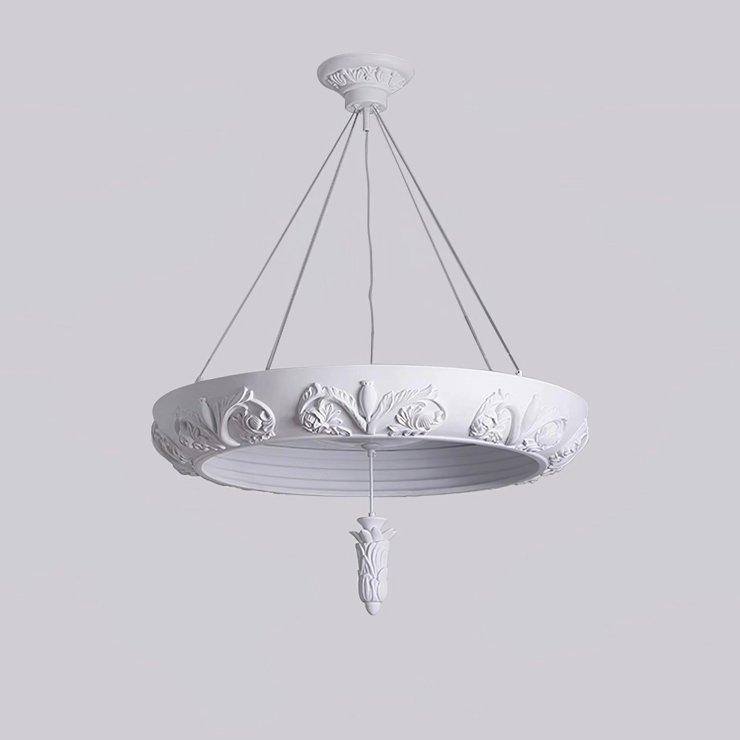 Artistic Carved Chandelier