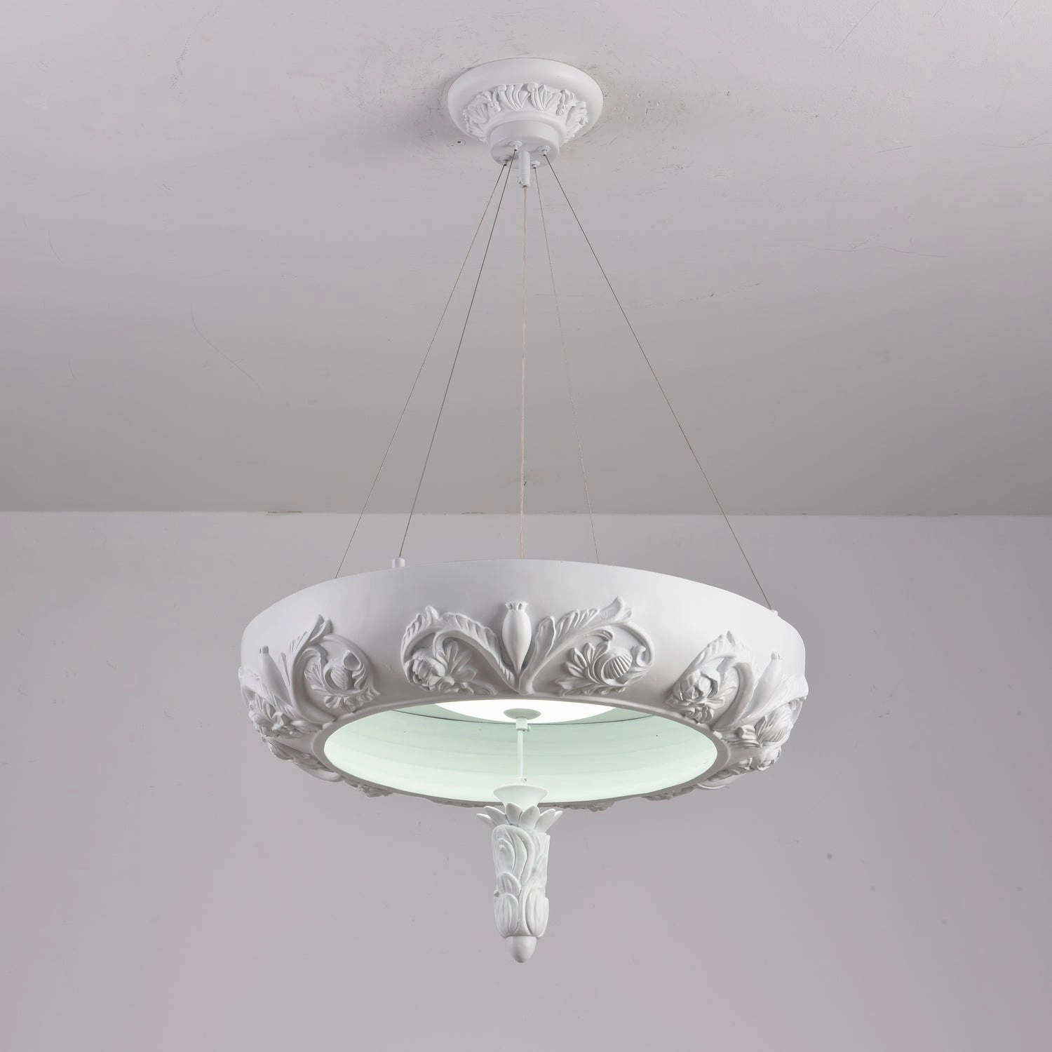 Artistic Carved Chandelier