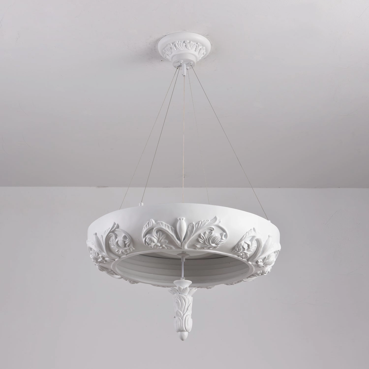 Artistic Carved Chandelier