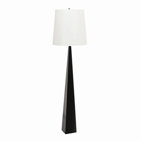 Ascent 1 Light Black Modern Floor Lamp creative lampshade design