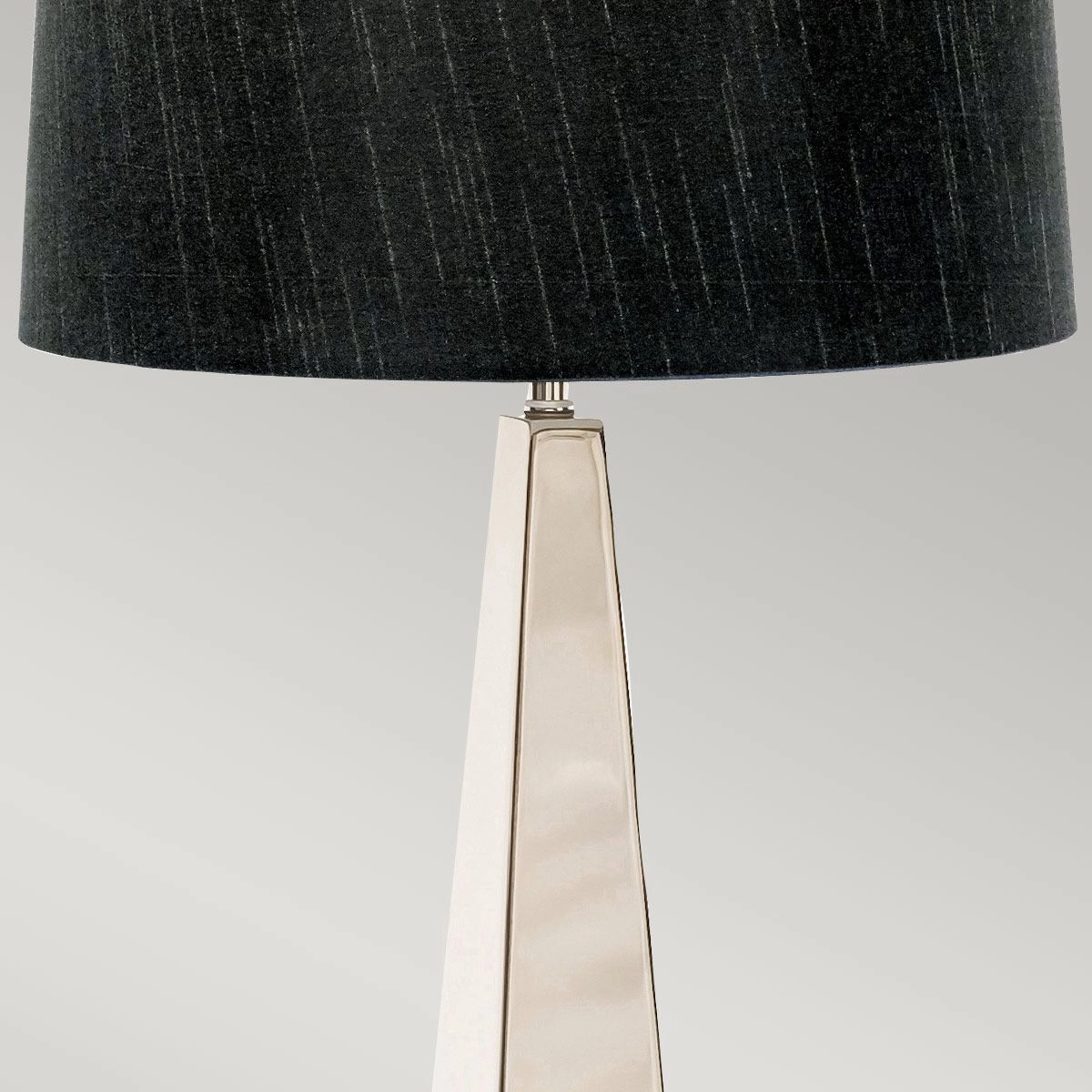 Ascent 1 Light Polished Nickel Modern Table Lamp
