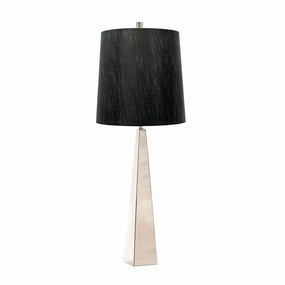 Ascent 1 Light Polished Nickel Modern Table Lamp energy-saving LED light