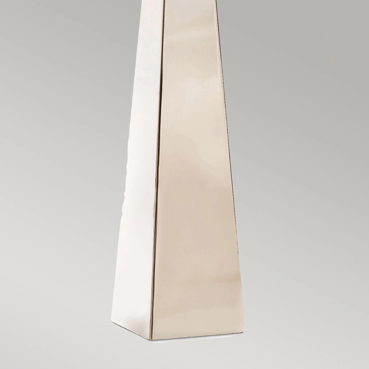Ascent 1 Light Polished Nickel Modern Table Lamp