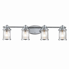 Ashland Bay 4 Light Polished Chrome Bathroom Wall Light vintage desk lamp