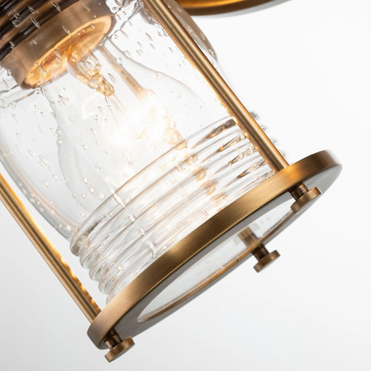 Ashland Bay Double Brass Bathroom Wall Light