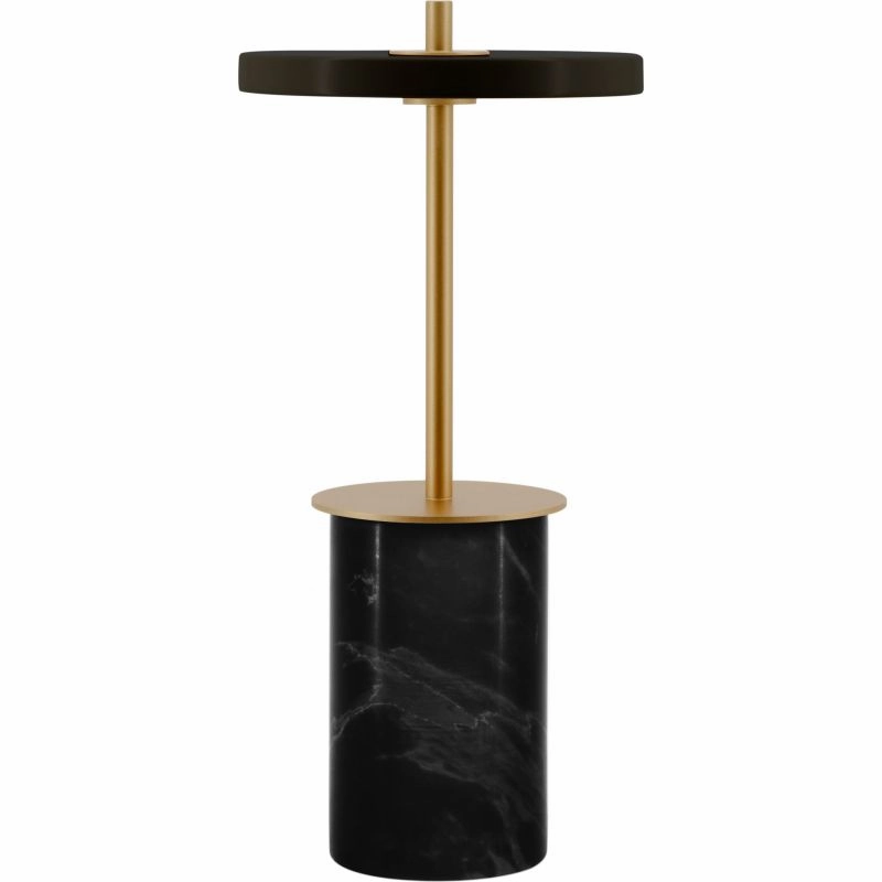 ASTERIA MOVE MINI - PORTABLE LED - SORT MARMOR modern wall mounted lamp