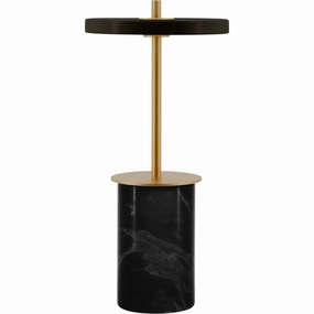 ASTERIA MOVE MINI - PORTABLE LED - SORT MARMOR modern wall mounted lamp