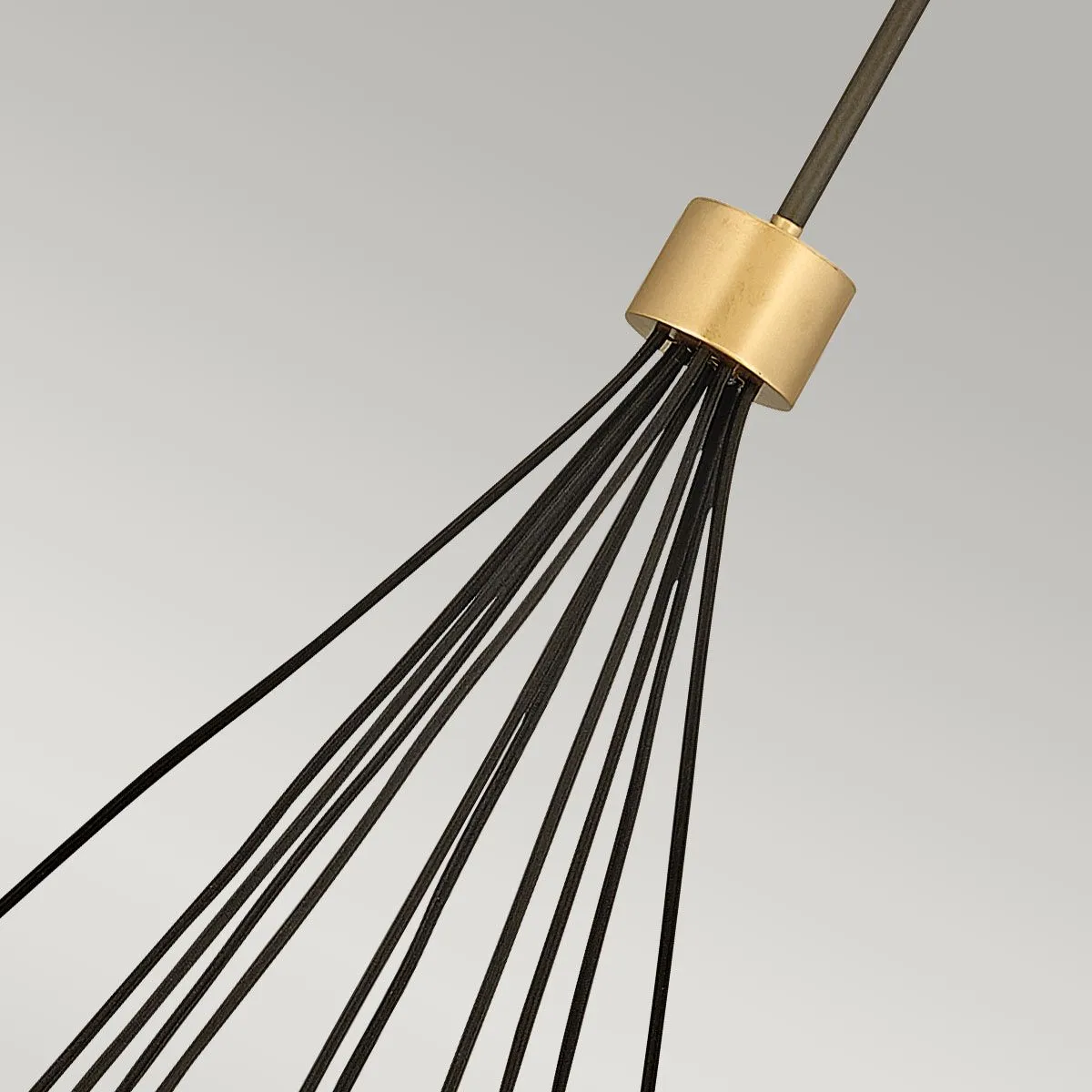 Astrid 11 Light Black Pendant Cluster