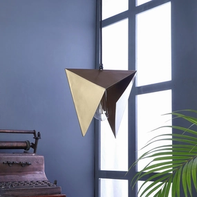 Atupa Gold Metal Hanging Light by SS Lightings decorative ceiling fixture