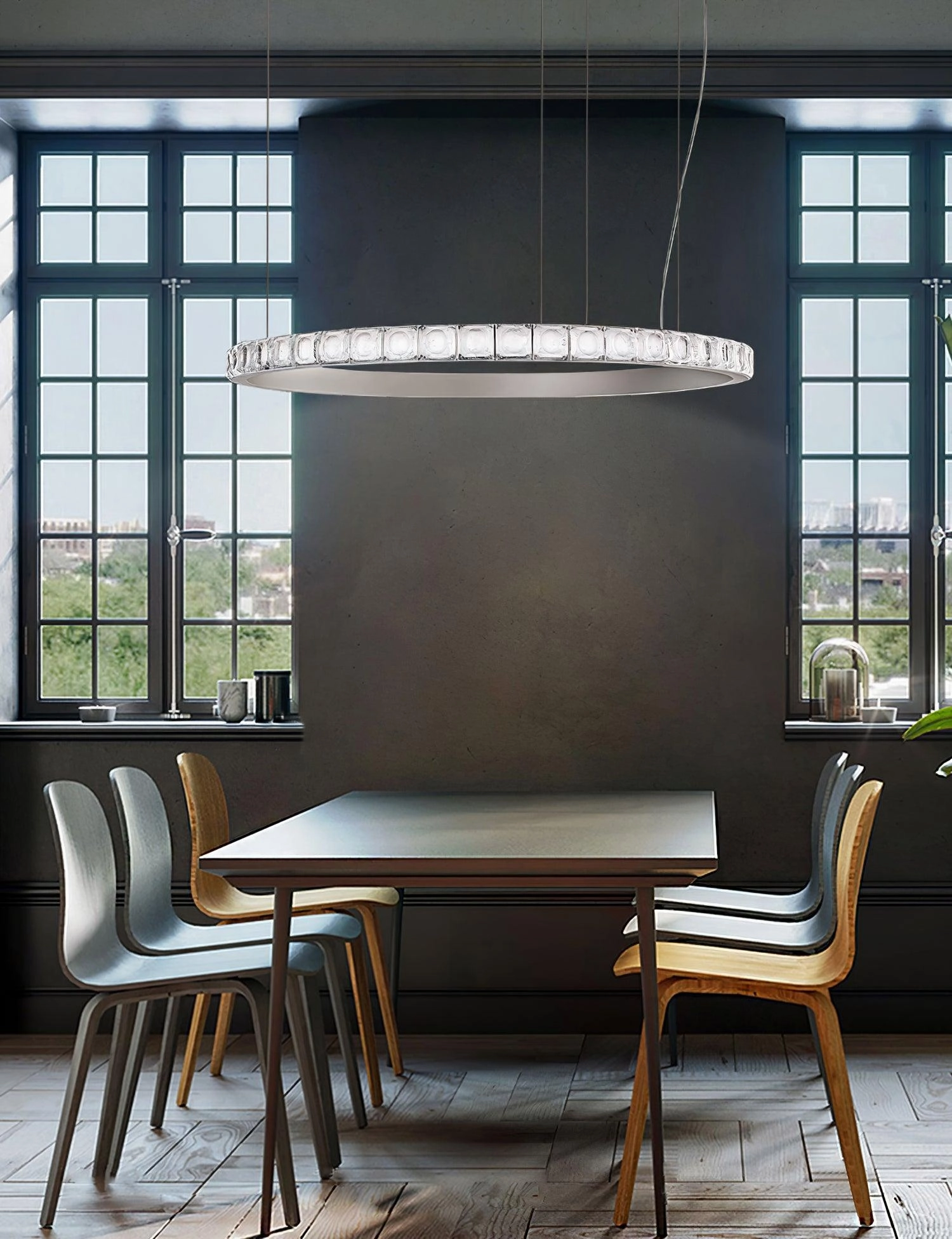 Aura Ring Chandelier