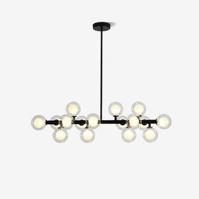 Aurelia Chandelier minimalist reading light