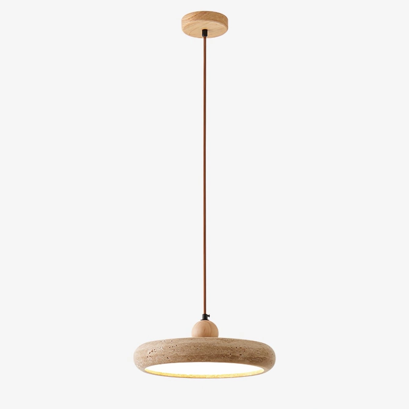 Aurelio Travertine Pendant Light