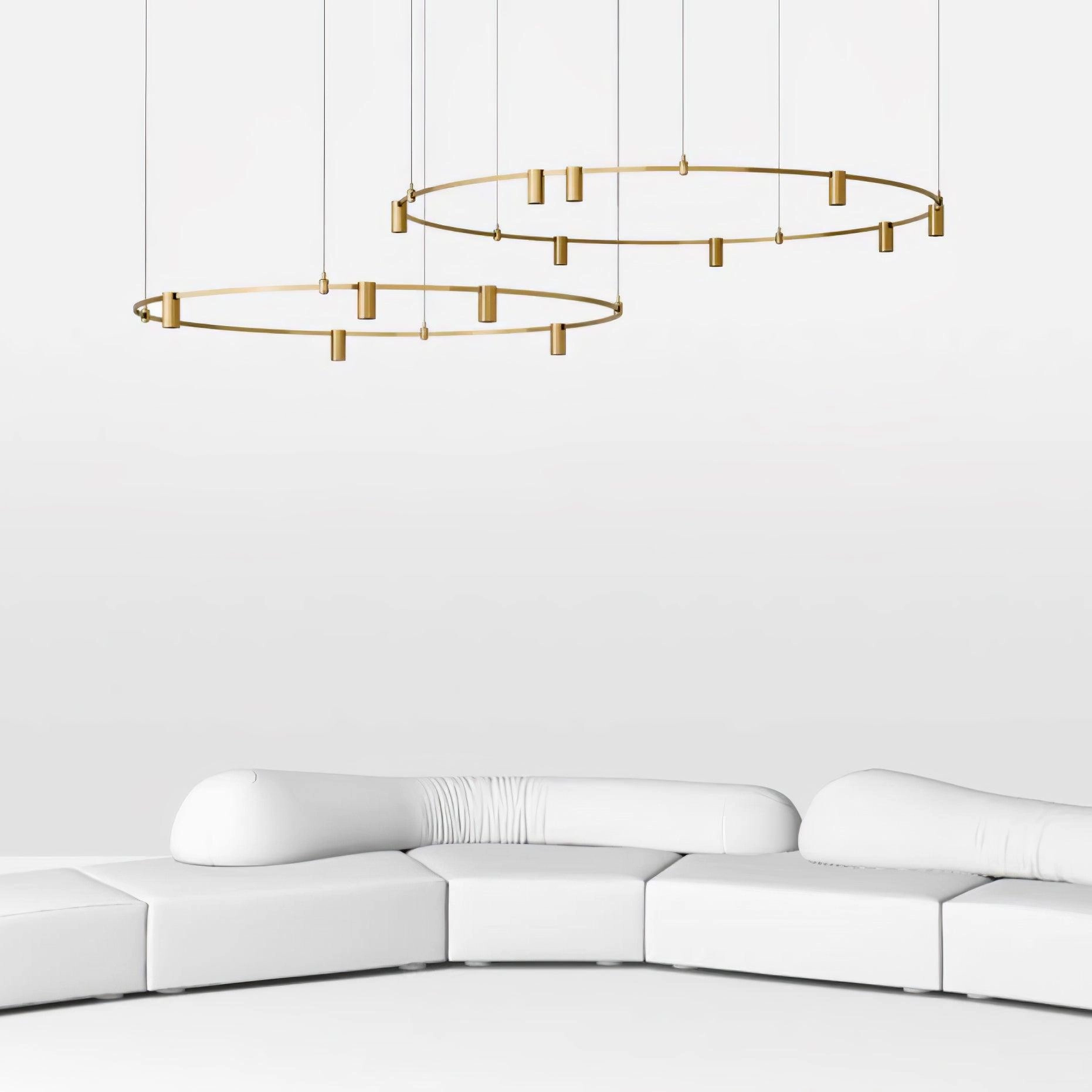 Auroom Round Chandelier