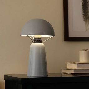 Aurora Sky Blue Enamel Glow Lamp decorative ceiling fixture