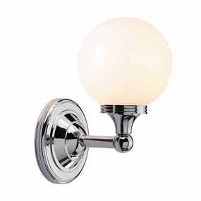 Austen 1 Light Chrome Bathroom Wall Light vintage desk lamp