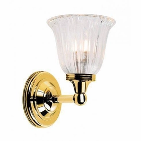 Austen Cloche Shade Polished Brass Bathroom Wall Light vintage desk lamp